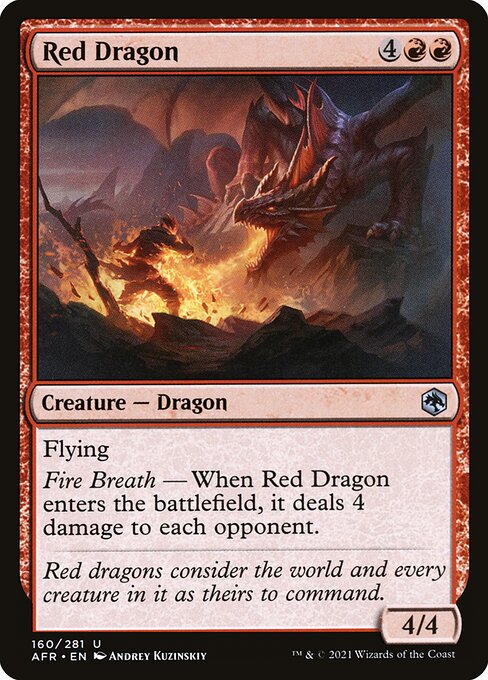 AFR: Red Dragon (Foil)