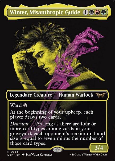DSK: Winter, Misanthropic Guide (Showcase) (Foil)