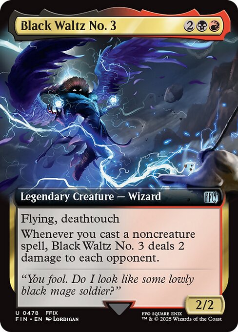 FIN: Black Waltz No. 3 (Extended Art)