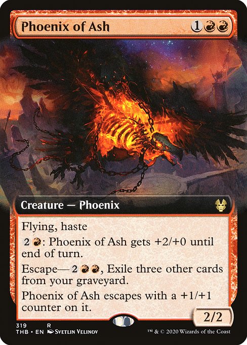 THB: Phoenix of Ash (Extended Art) (Foil)