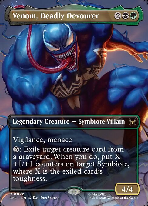 SPE: Venom, Deadly Devourer (Borderless) (Foil)