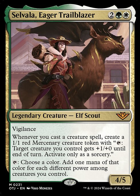 OTJ: Selvala, Eager Trailblazer (Foil)