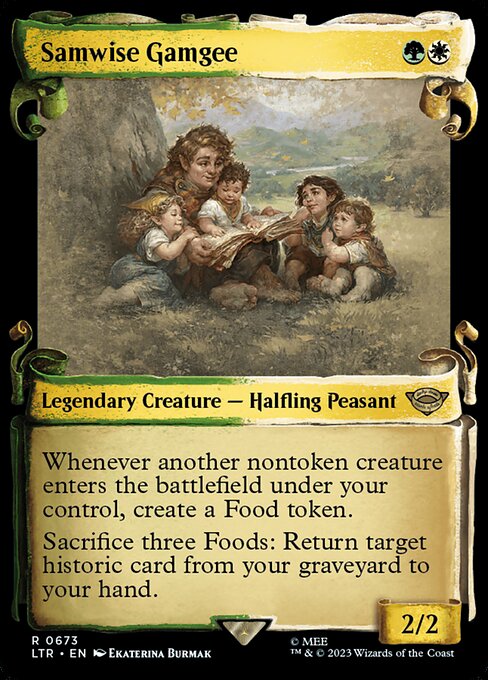 LTR: Samwise Gamgee (Showcase Scrolls) (Foil)