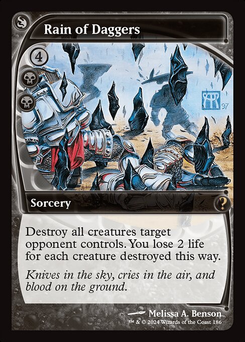 MB2: Rain of Daggers (Future Sight) (Foil)