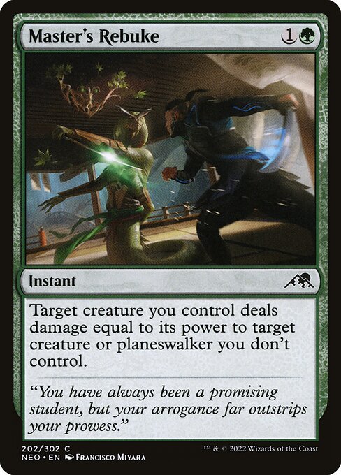NEO: Master's Rebuke (Foil)