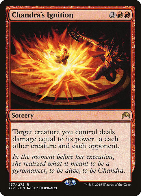 ORI: Chandra's Ignition