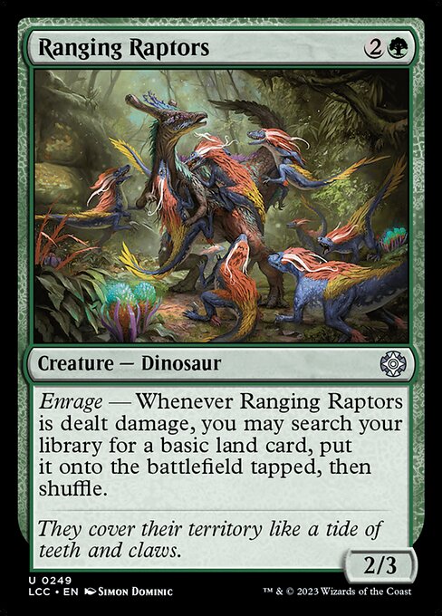 LCC: Ranging Raptors