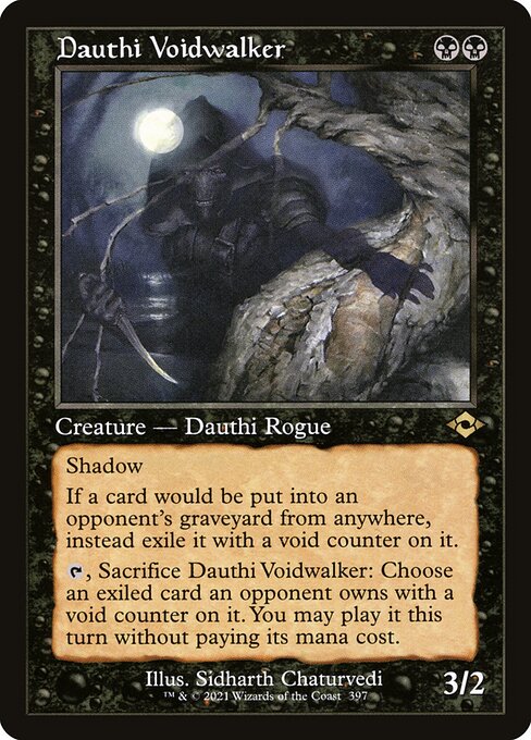MH2: Dauthi Voidwalker (Retro Frame) (Foil Etched)