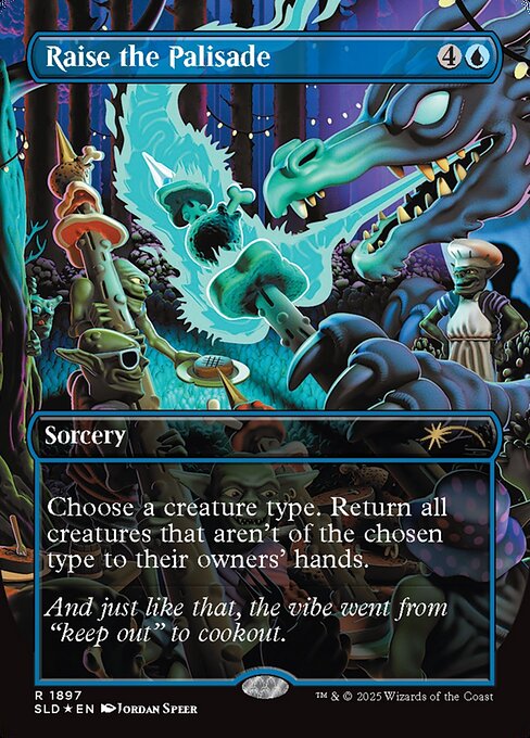 SLD: Raise the Palisade (Double Rainbow Foil)