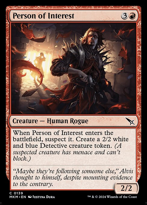 MKM: Person of Interest (Foil)