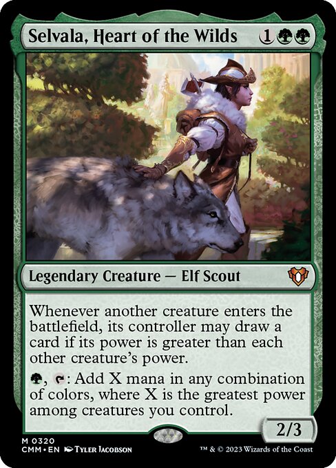 CMM: Selvala, Heart of the Wilds (Foil)