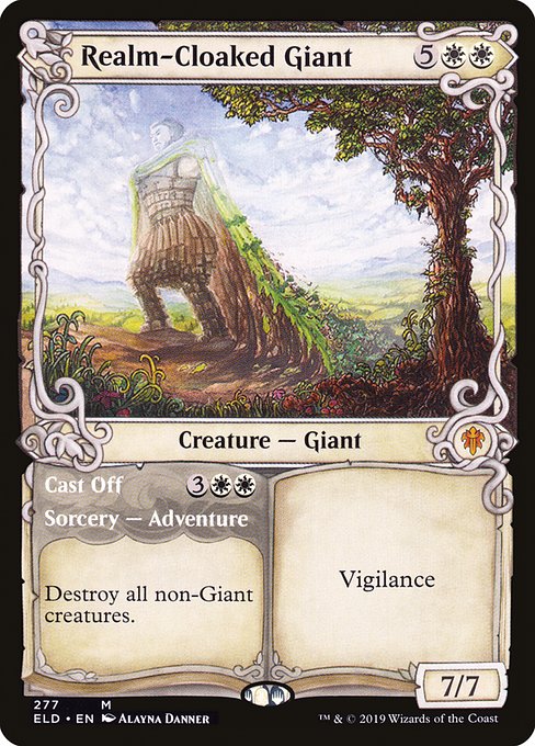 ELD: Realm-Cloaked Giant (Showcase) (Foil)