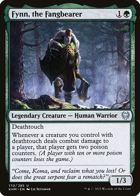 KHM: Fynn, the Fangbearer (Foil)