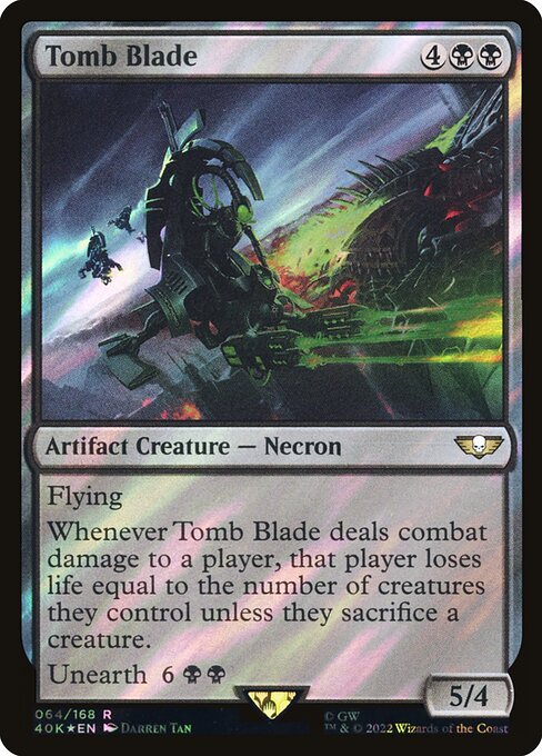 40K: Tomb Blade (Surge Foil)