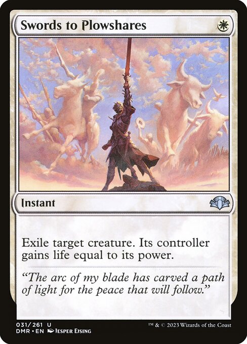 DMR: Swords to Plowshares (Foil)