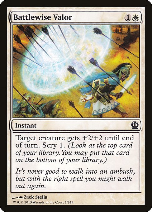 THS: Battlewise Valor (Foil)