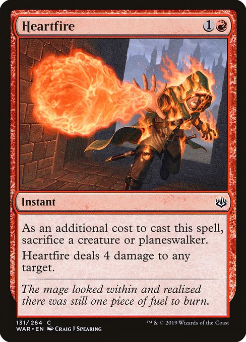 WAR: Heartfire (Foil)