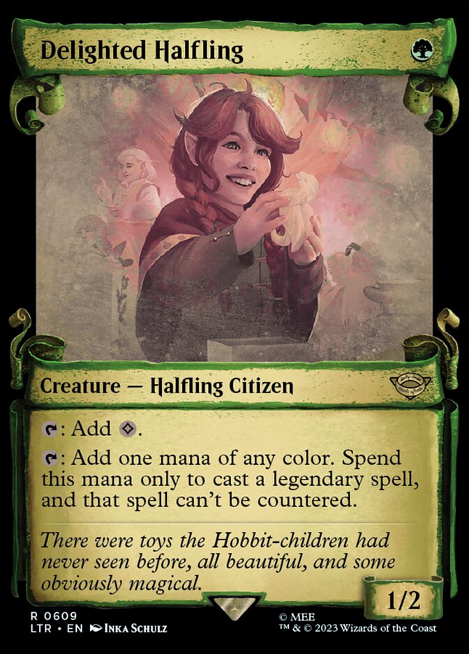 Delighted Halfling (Showcase Scrolls) :: LTR