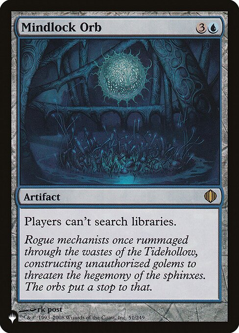 PLST: Mindlock Orb