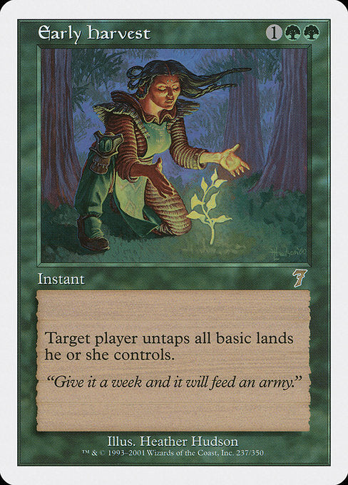 7ED: Early Harvest