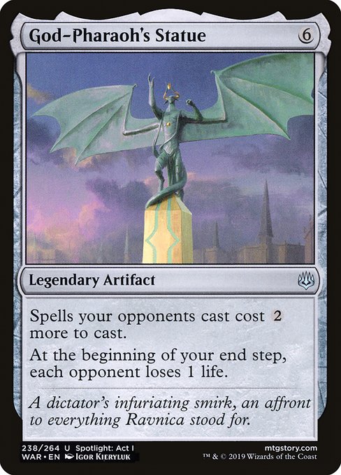WAR: God-Pharaoh's Statue (Foil)