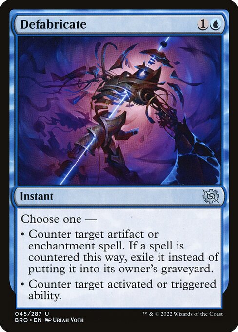 BRO: Defabricate