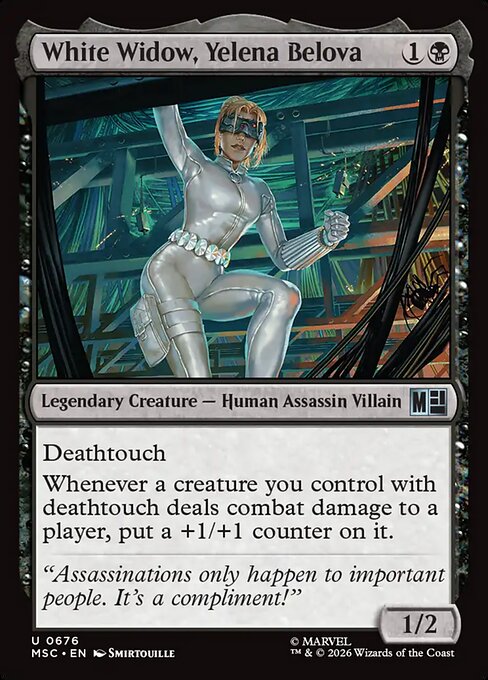 MSC: White Widow, Yelena Belova
