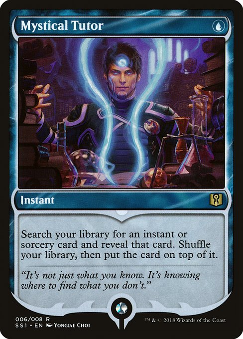 SS1: Mystical Tutor (Foil)