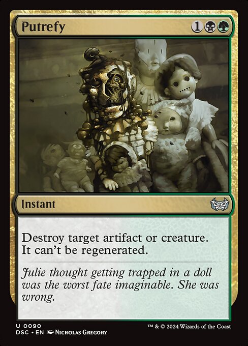 DSC: Putrefy
