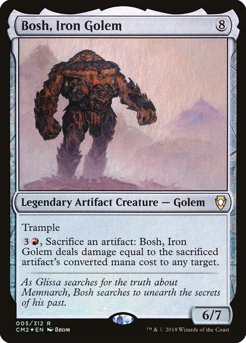 CM2: Bosh, Iron Golem (Foil)