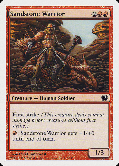 9ED: Sandstone Warrior