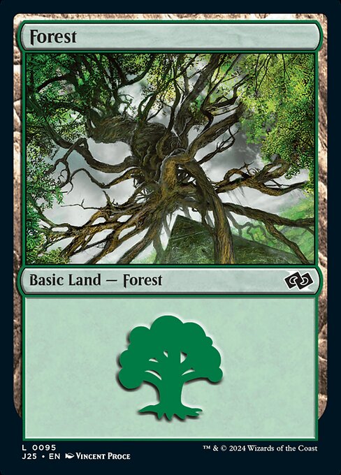 J25: Forest (0095) (Foil)