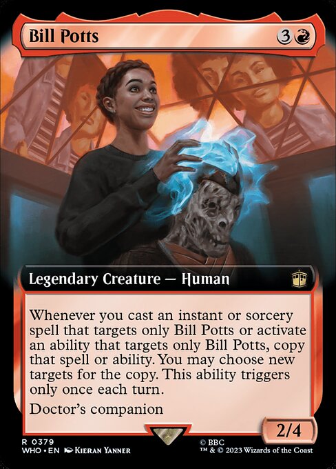 WHO: Bill Potts (Extended Art) (Foil)