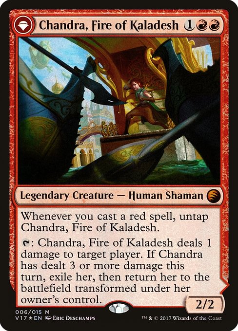 V17: Chandra, Fire of Kaladesh (Foil)