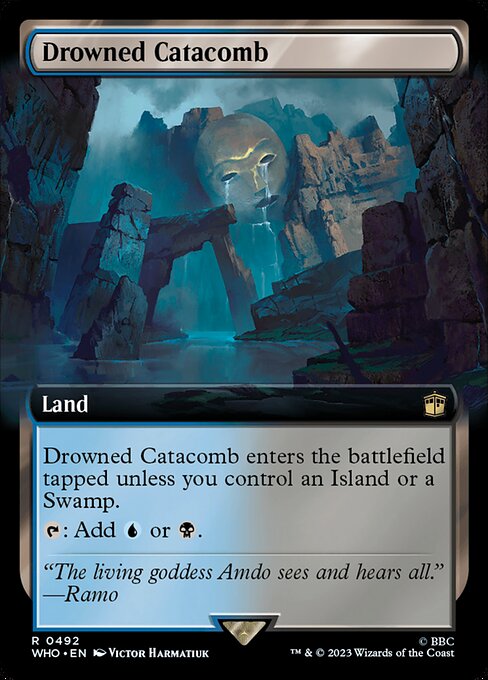 WHO: Drowned Catacomb (Extended Art) (Foil)