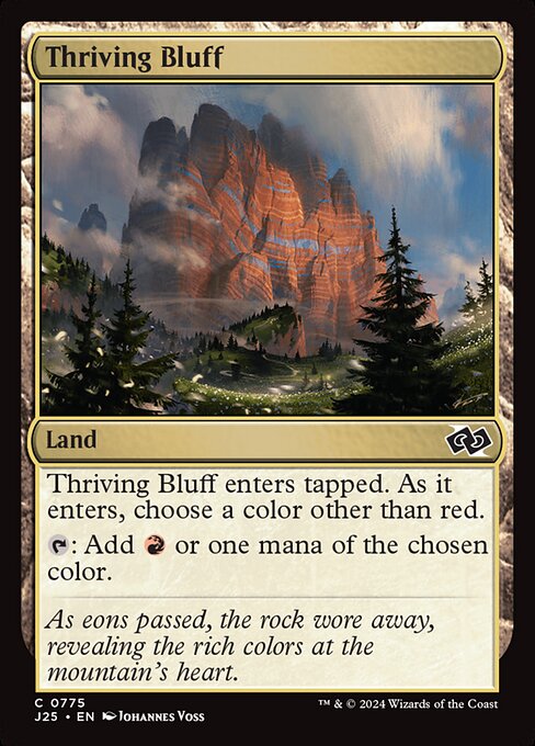 J25: Thriving Bluff