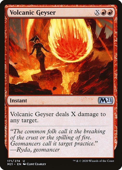 M21: Volcanic Geyser