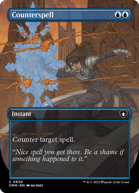 CMM: Counterspell (Borderless)