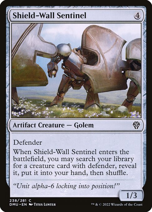 DMU: Shield-Wall Sentinel (Foil)