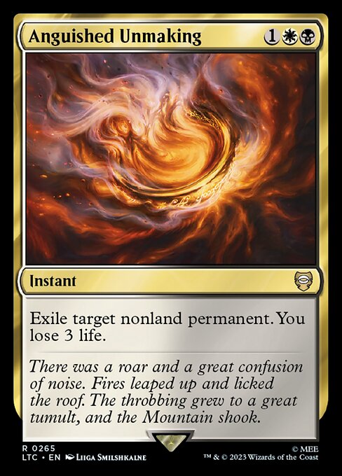 LTC: Anguished Unmaking