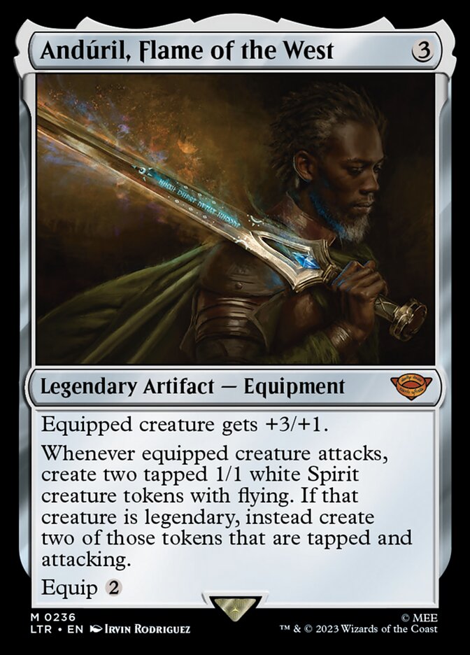 Anduril, Flame of the West [Foil] :: LTR