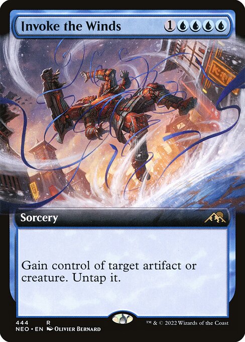 NEO: Invoke the Winds (Extended Art) (Foil)