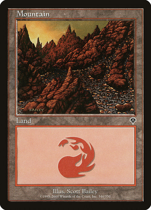 INV: Mountain (346) (Foil)