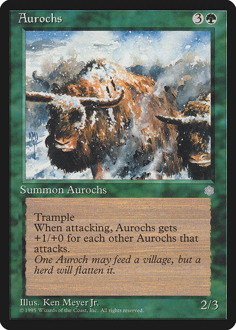 ICE: Aurochs