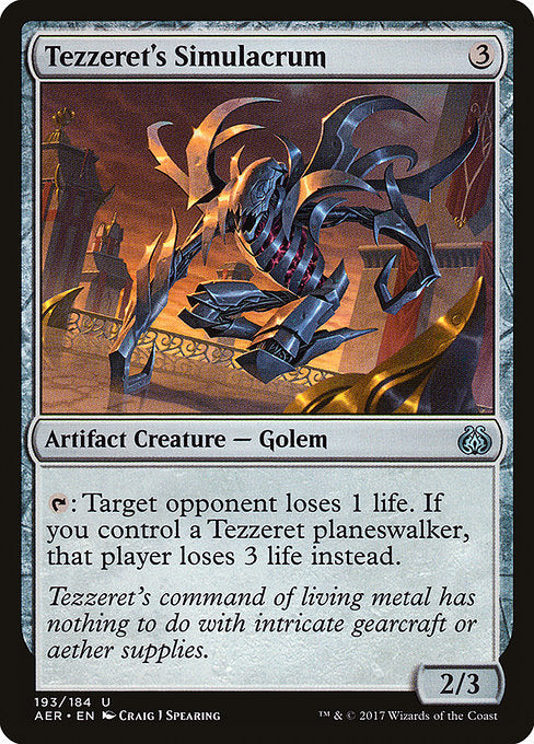 AER: Tezzeret's Simulacrum