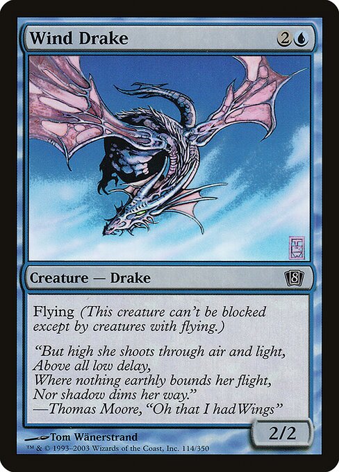 8ED: Wind Drake (Foil)