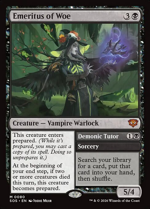 SOS: Emeritus of Woe