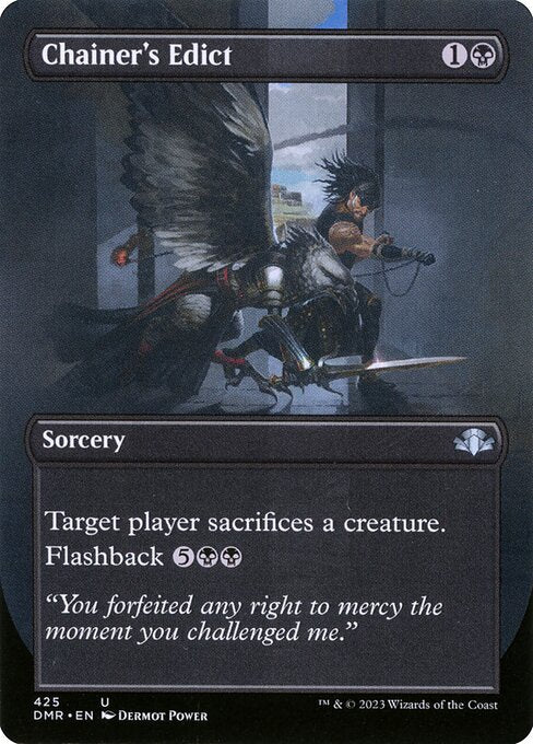 DMR: Chainer's Edict (Borderless) (Foil)