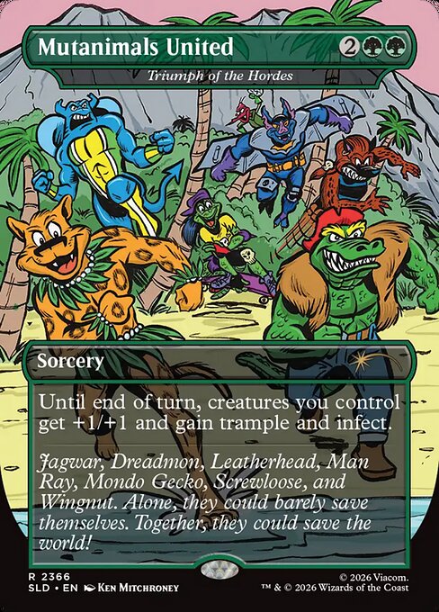 SLD: Mutanimals United - Triumph of the Hordes (Foil)