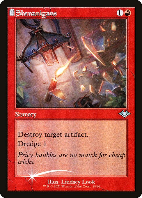 H1R: Shenanigans (Retro Frame) (Foil Etched)